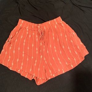 LUSH CORAL SHORTS